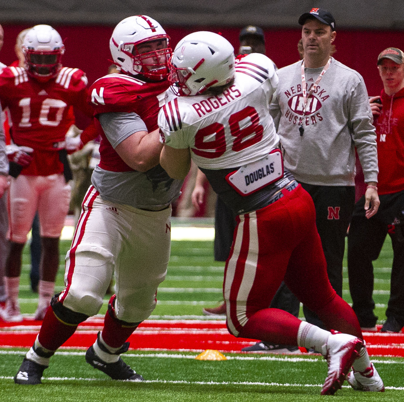 Spring football practice, 3.11.2019